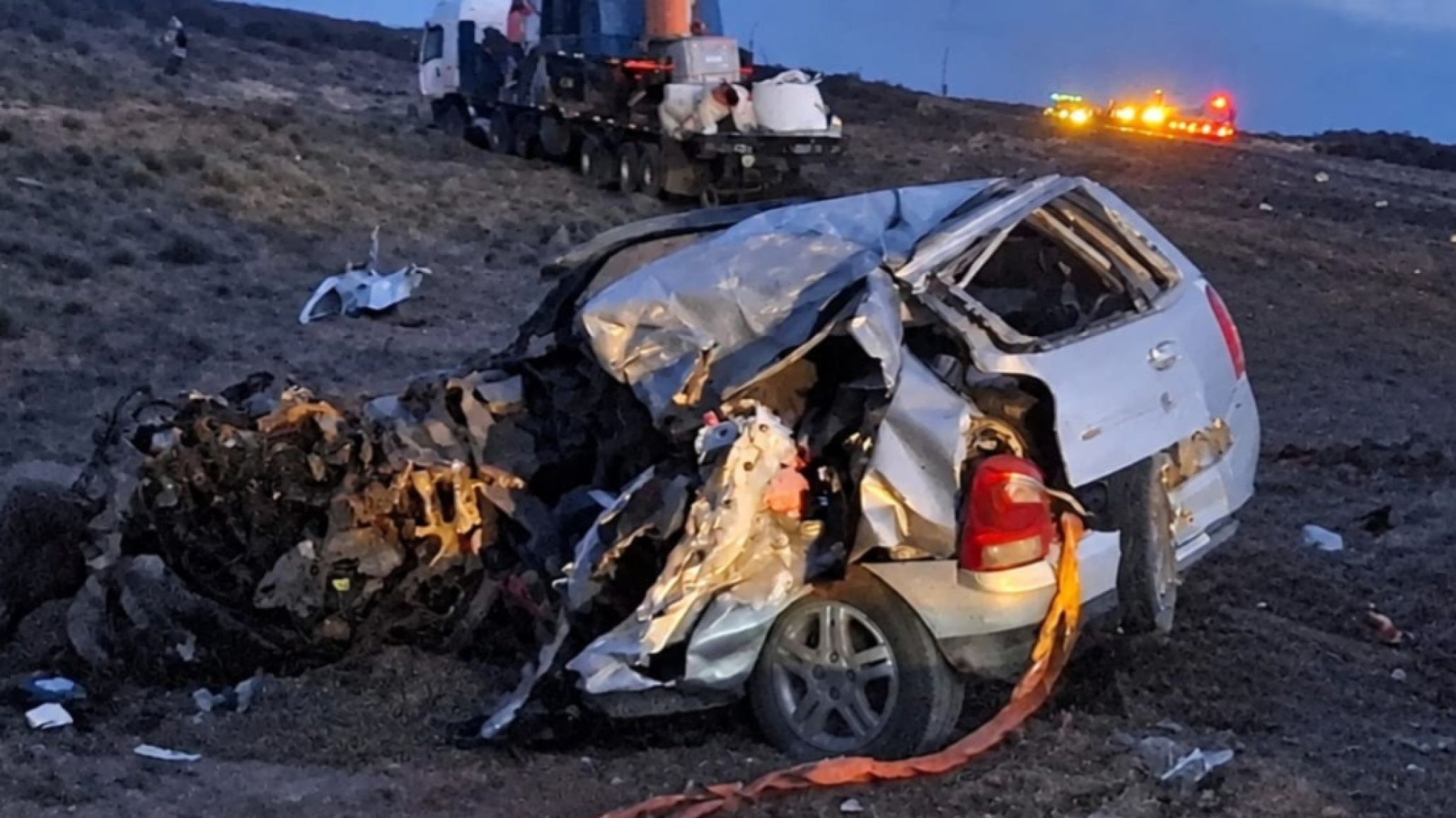 Choque fatal camino a Garayalde: dos personas murieron y una mujer fue hospitalizada