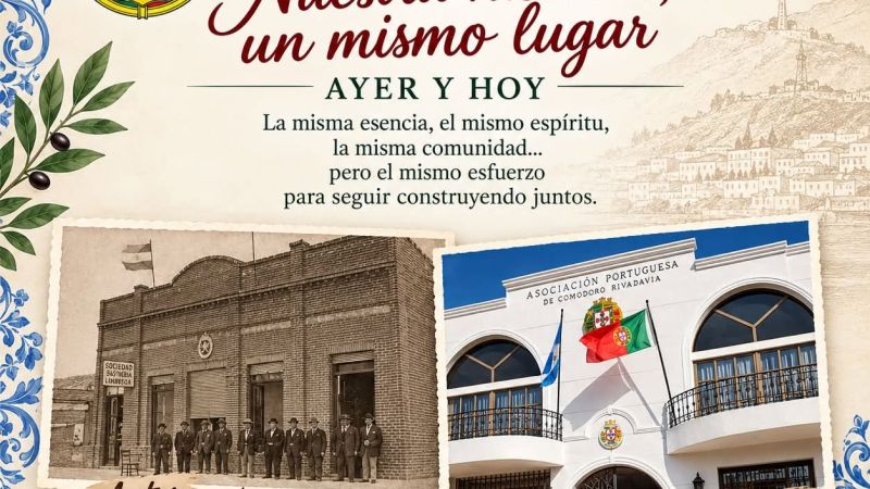 La Asociación Portuguesa de Comodoro celebra 103 años y prepara un acto especial para este sábado
