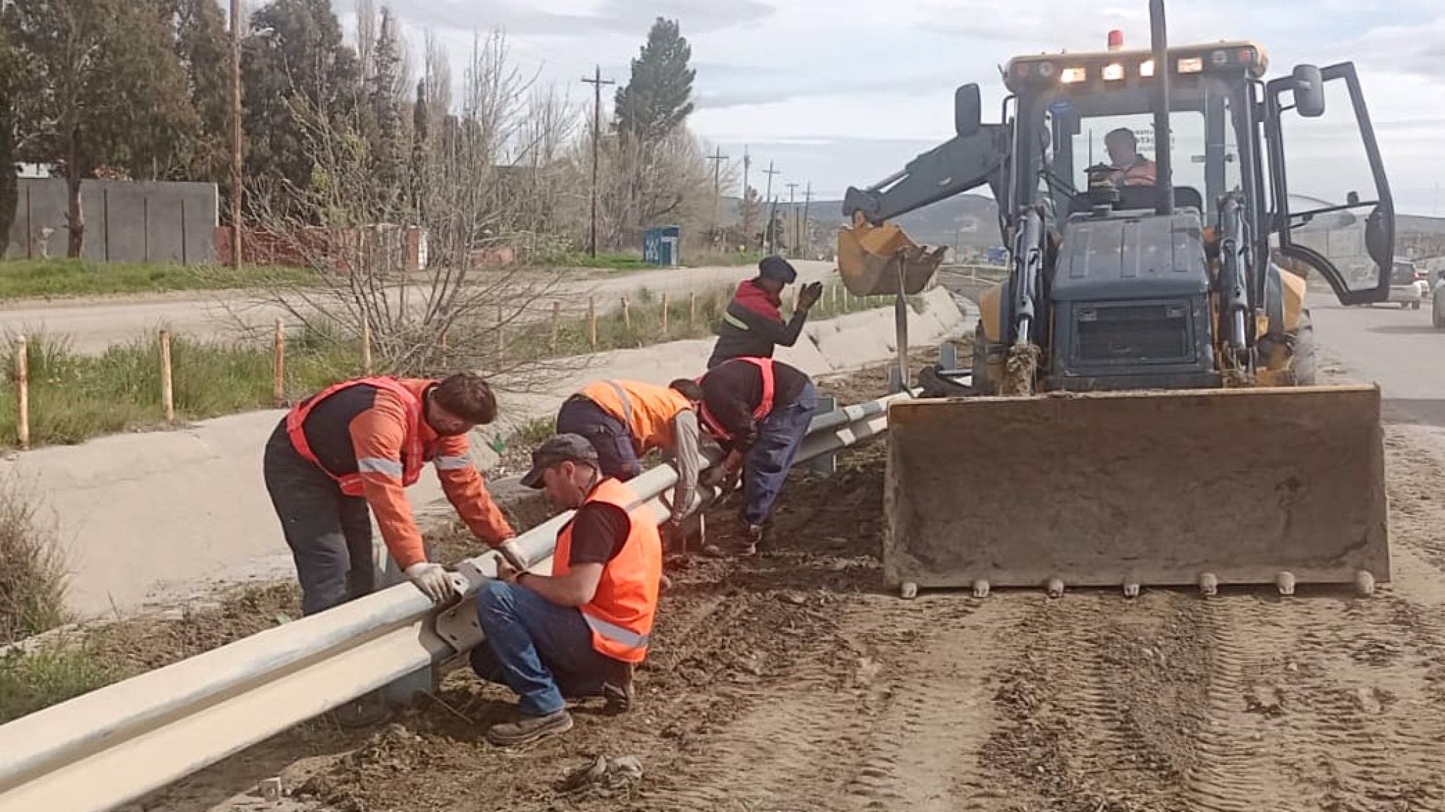 Ruta 3: continúan los trabajos en el acceso norte a Comodoro Rivadavia