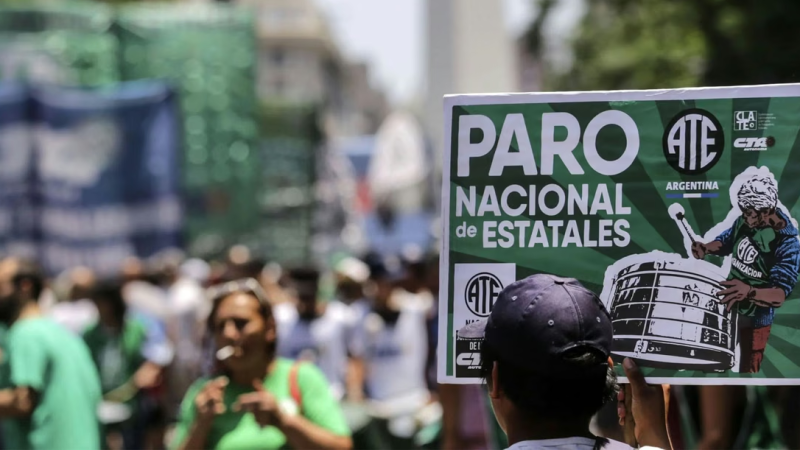Paro total en la educación de Chubut: ATE confirmó una medida de fuerza por 24 horas para este viernes