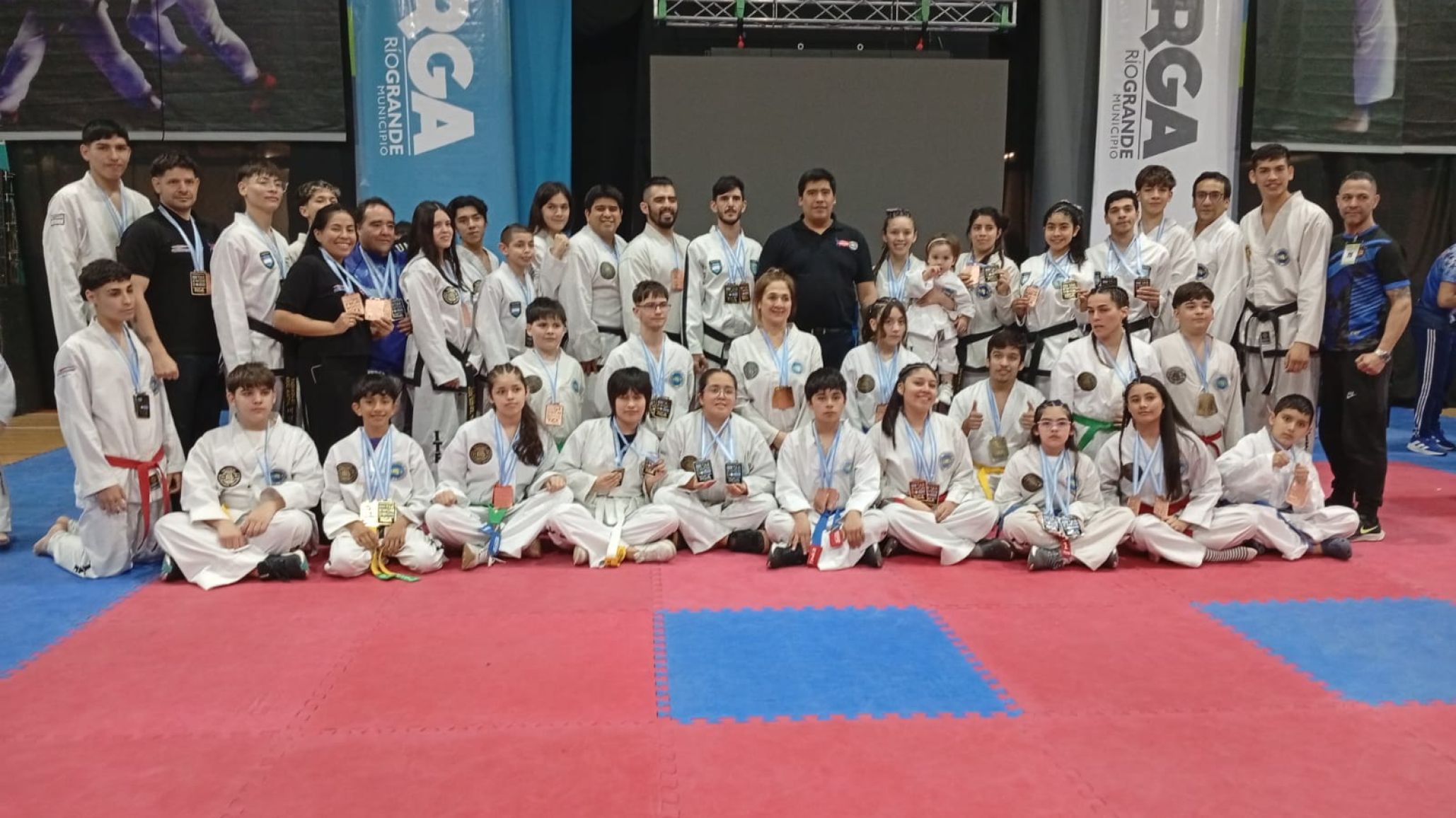 Brillante actuación de Taekwon-Do Asociación Austral en Río Grande