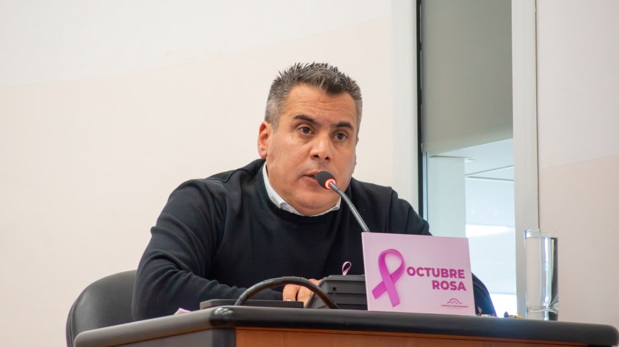 Panquilto presentó un proyecto para que arreglen un tramo destruido de la Ruta Provincial 39 y la oposición no acompañó