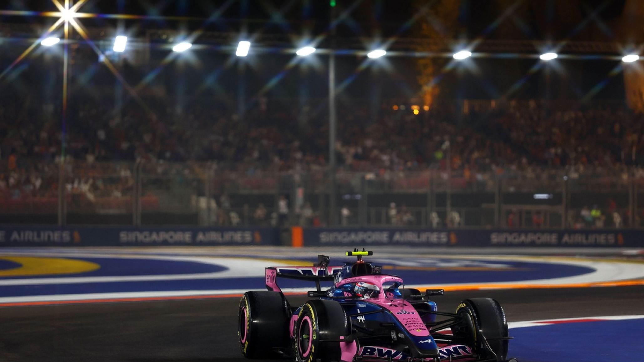 Franco Colapinto largará 16° en el GP de Singapur tras abandonar la sprint