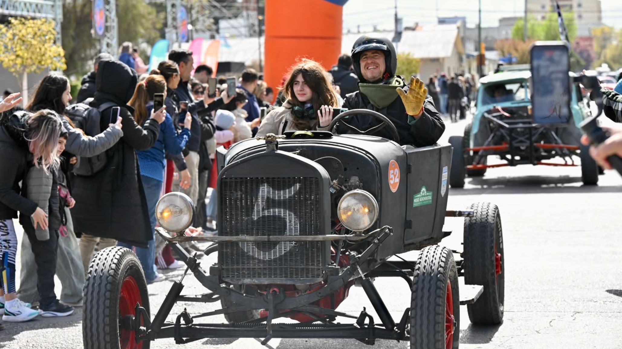Doble Camarones: Torres encabezó la carrera que une a la provincia a través de la Ruta Azul