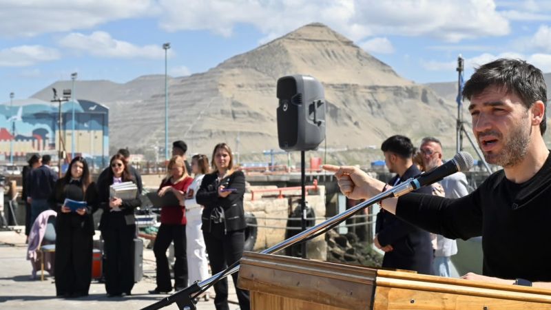 A 30 años del muelle Antonio Morán, Torres puso en valor el futuro productivo del Puerto de Comodoro