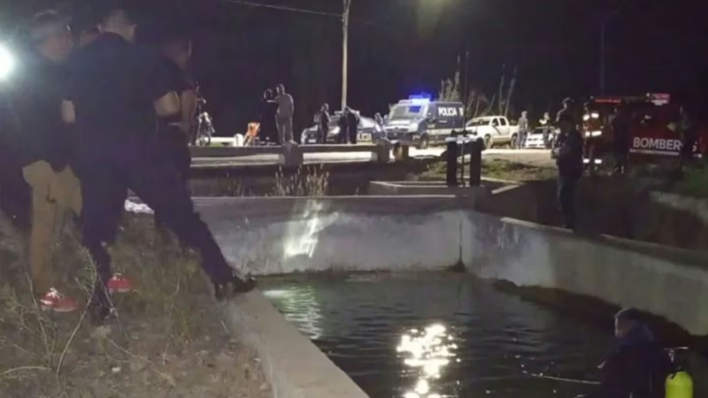 Conmoción en Guaymallén: una beba salió mientras cocinaba su papá y murió ahogada en un canal