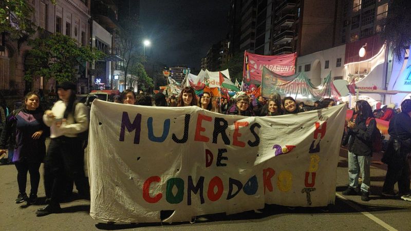 "Fue una marcha muy movilizante y esperanzadora": una comodorense contó cómo vivió el Encuentro de Mujeres en Córdoba