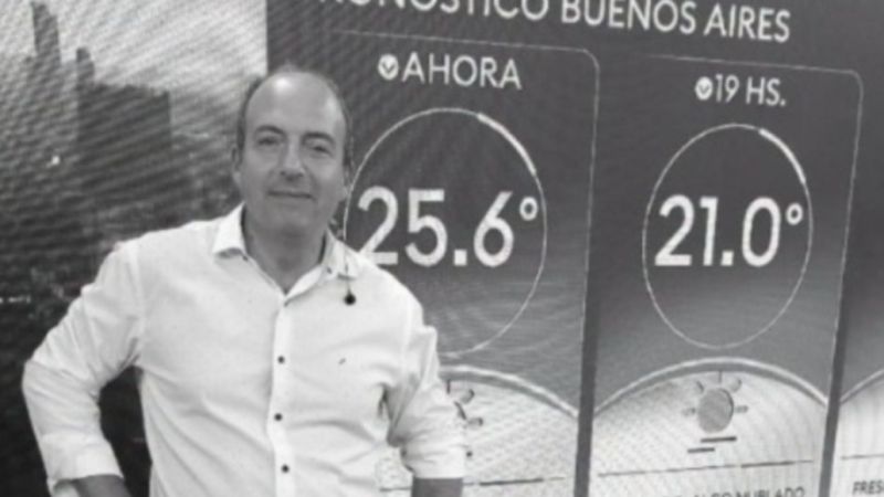 Murió Fernando Confessore, el histórico meteorólogo de TN, a los 58 años