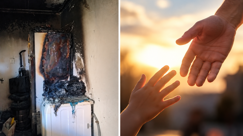"No dudaron en ayudar": quiénes son los dos trabajadores que se convirtieron en héroes durante un incendio en Comodoro