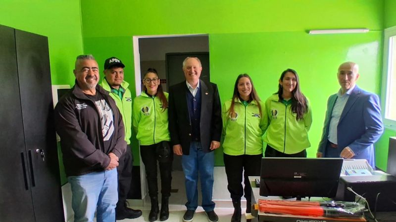 Provincia inauguró una delegación de la APSV en Puerto Pirámides