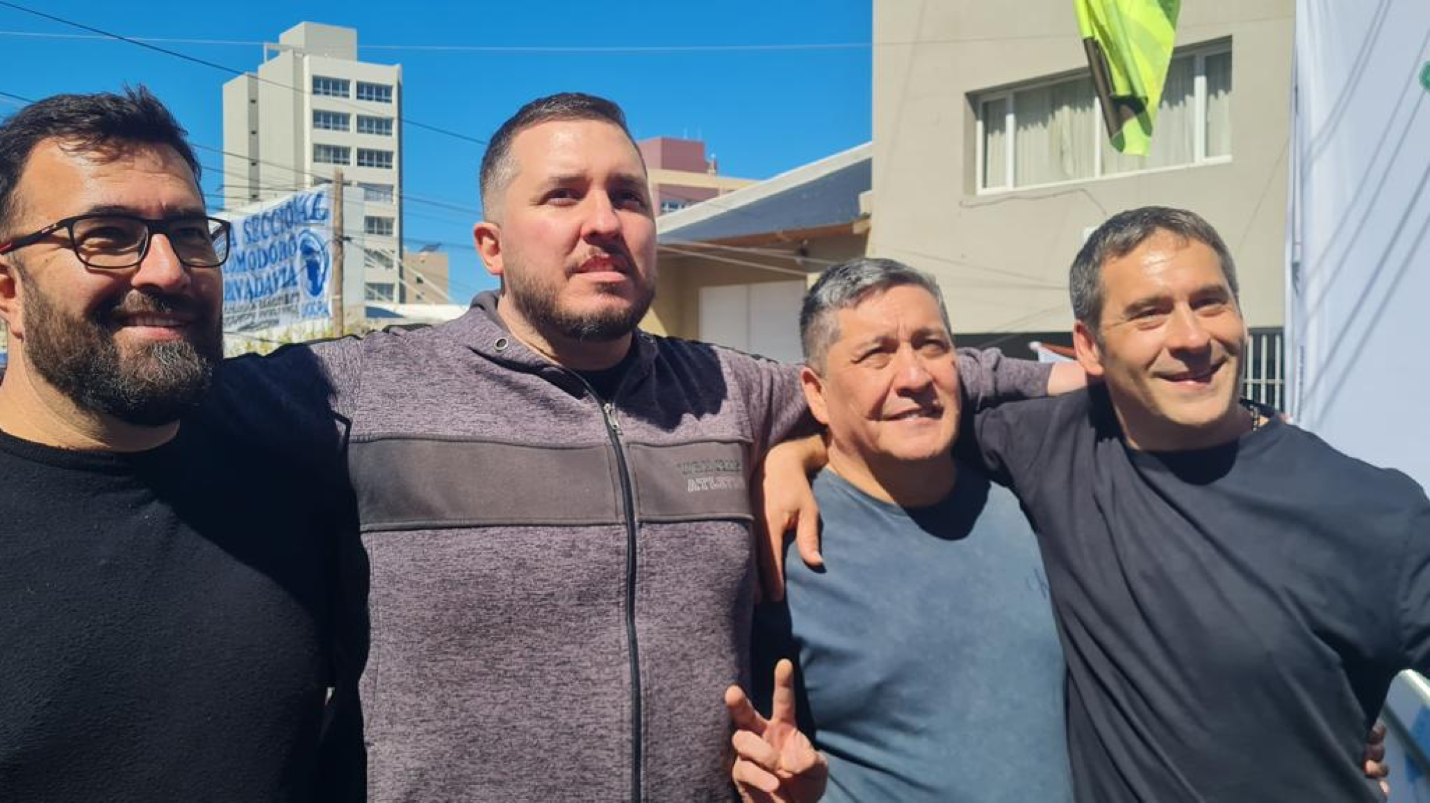 Histórico encuentro de la UOCRA en Comodoro: por primera vez se reunieron las tres seccionales de Chubut en el Día de la Lealtad