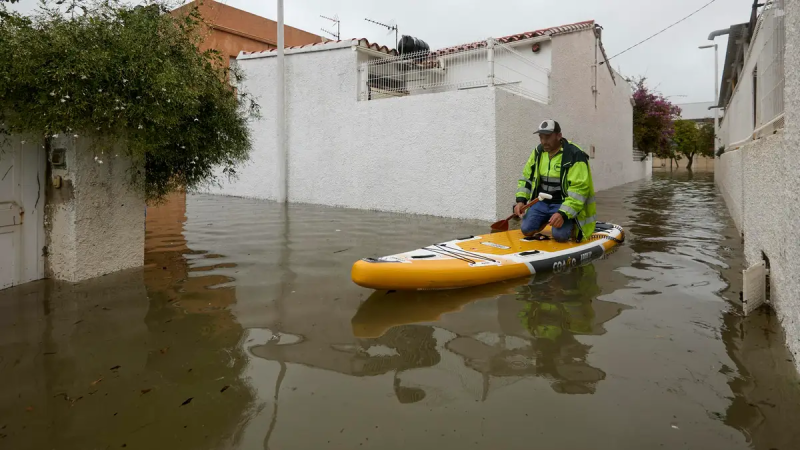 España: el temporal "Adam" deja cuatro muertos y ciudades aisladas