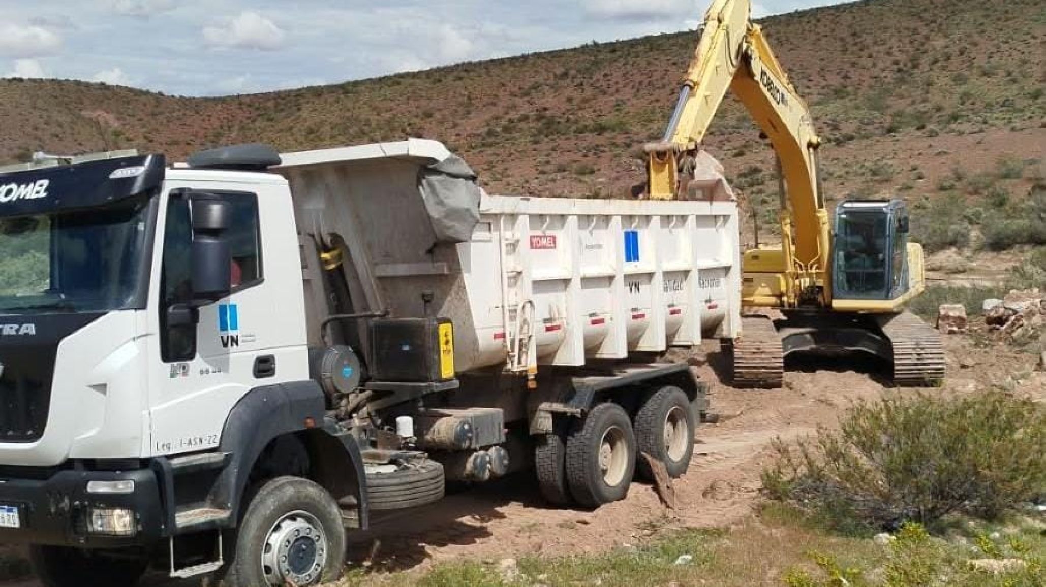 Chubut se prepara para la llegada de "El Niño": refuerzan banquinas y desagües en Ruta 25