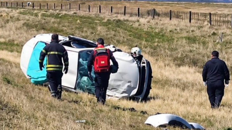 Vuelco fatal en Ruta 3: hallaron sin vida a un empresario dentro del auto