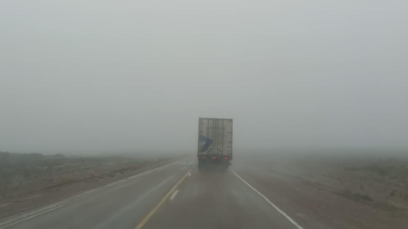 Piden extrema precaución para circular por la Ruta 3 entre Garayalde y Comodoro