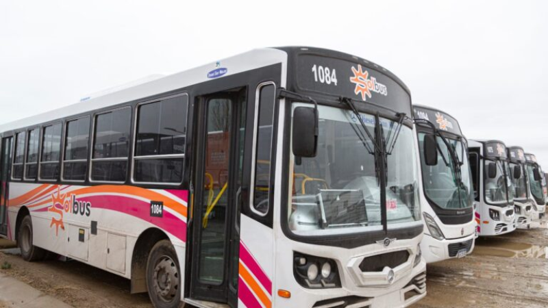 La línea 14 retomó su recorrido habitual en Comodoro
