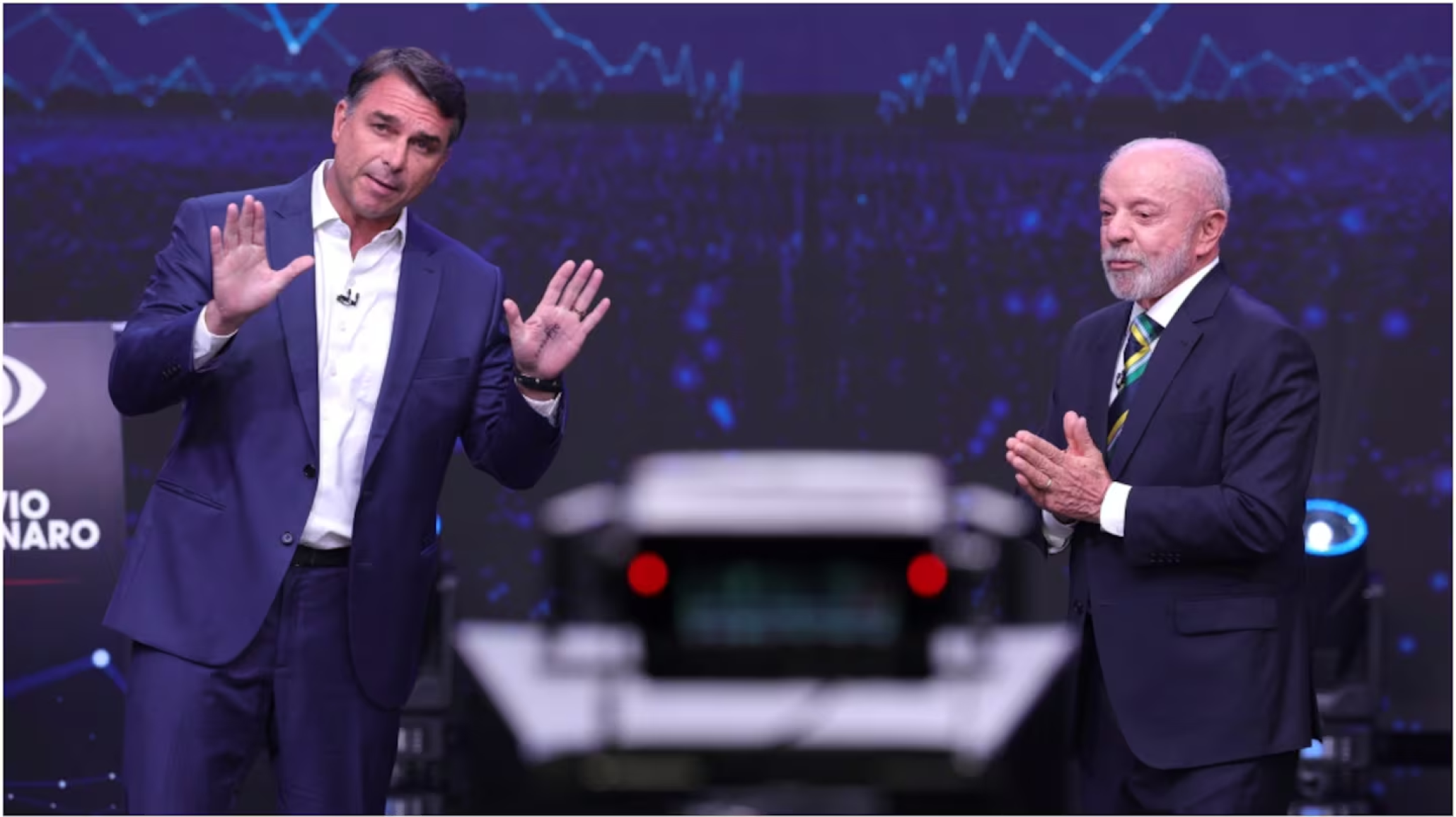 Lula y Flávio Bolsonaro llegan empatados al tramo final antes del balotaje en Brasil