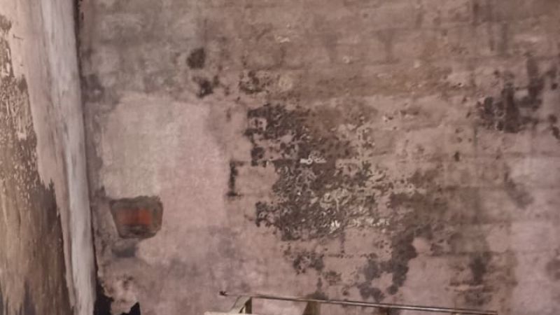 Se incendió una casa usurpada en Comodoro Rivadavia y los bomberos lograron controlar las llamas de madrugada