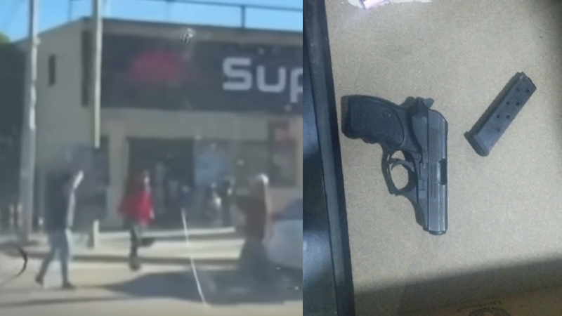 ¿Por qué disparó? El violento episodio frente a un supermercado en Zona Norte