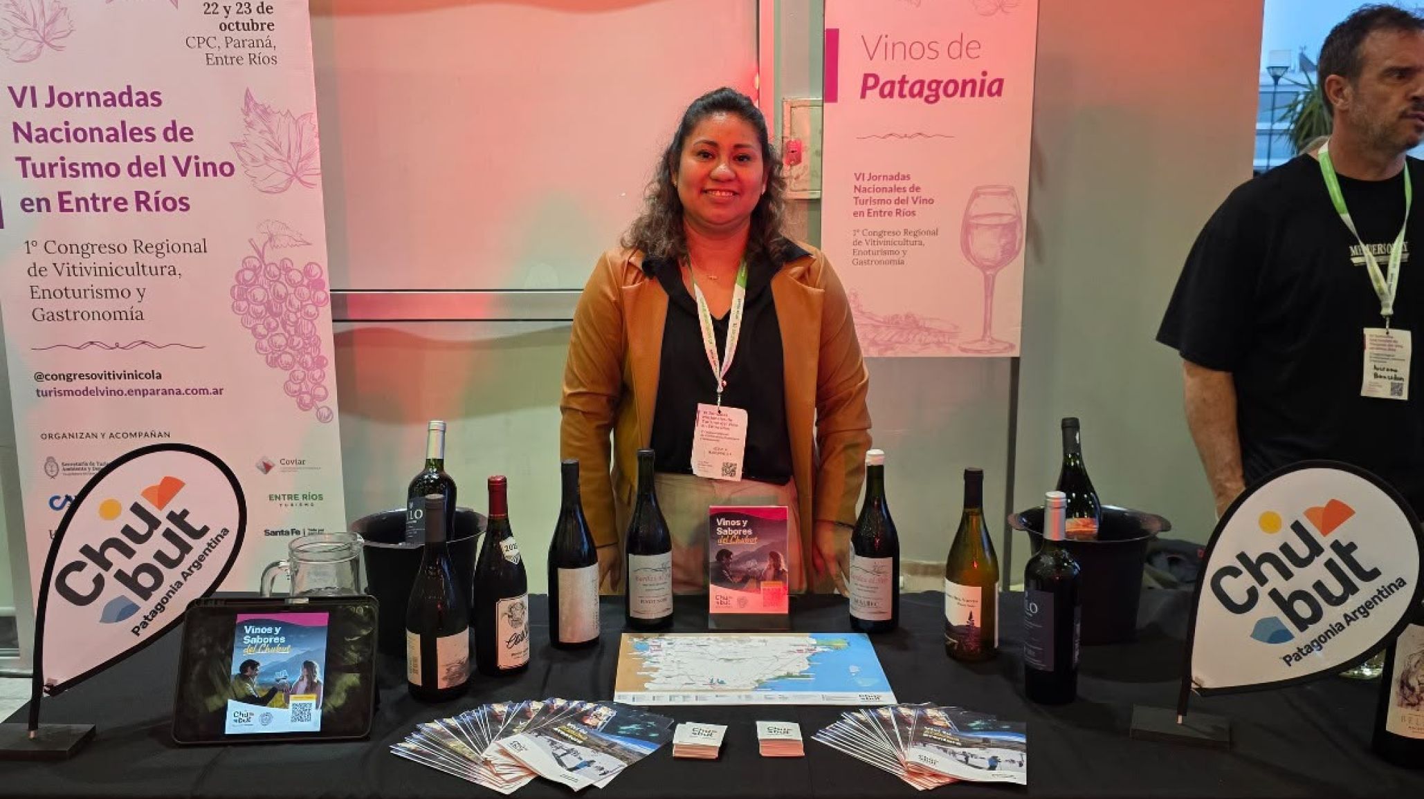 Chubut participó de las VI Jornadas Nacionales de Turismo del Vino en Entre Ríos
