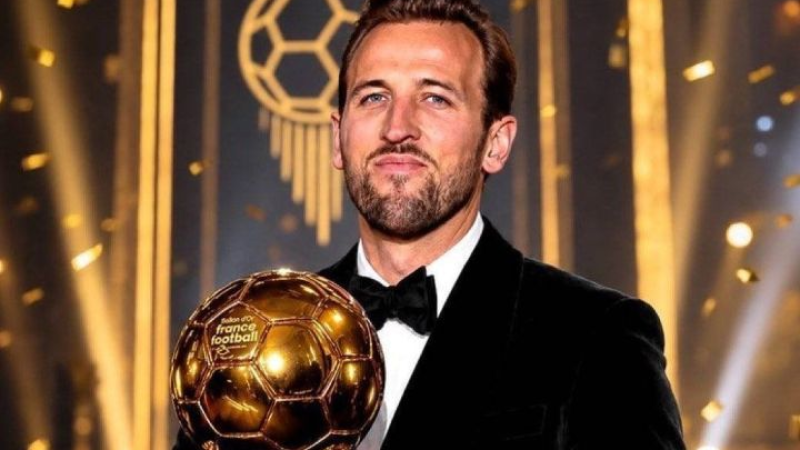 Harry Kane ganó el Balón de Oro 2026 y Messi terminó en el quinto puesto