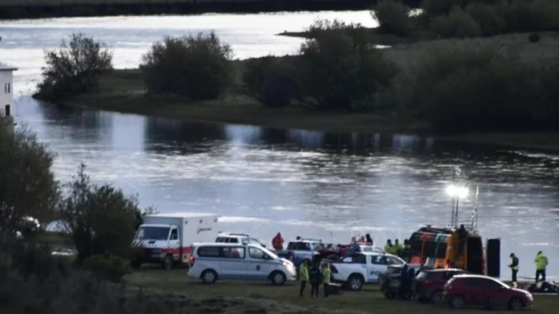 Santa Cruz: sigue la búsqueda de los dos chicos de 10 y 12 años que habrían intentado cruzar el río caminando