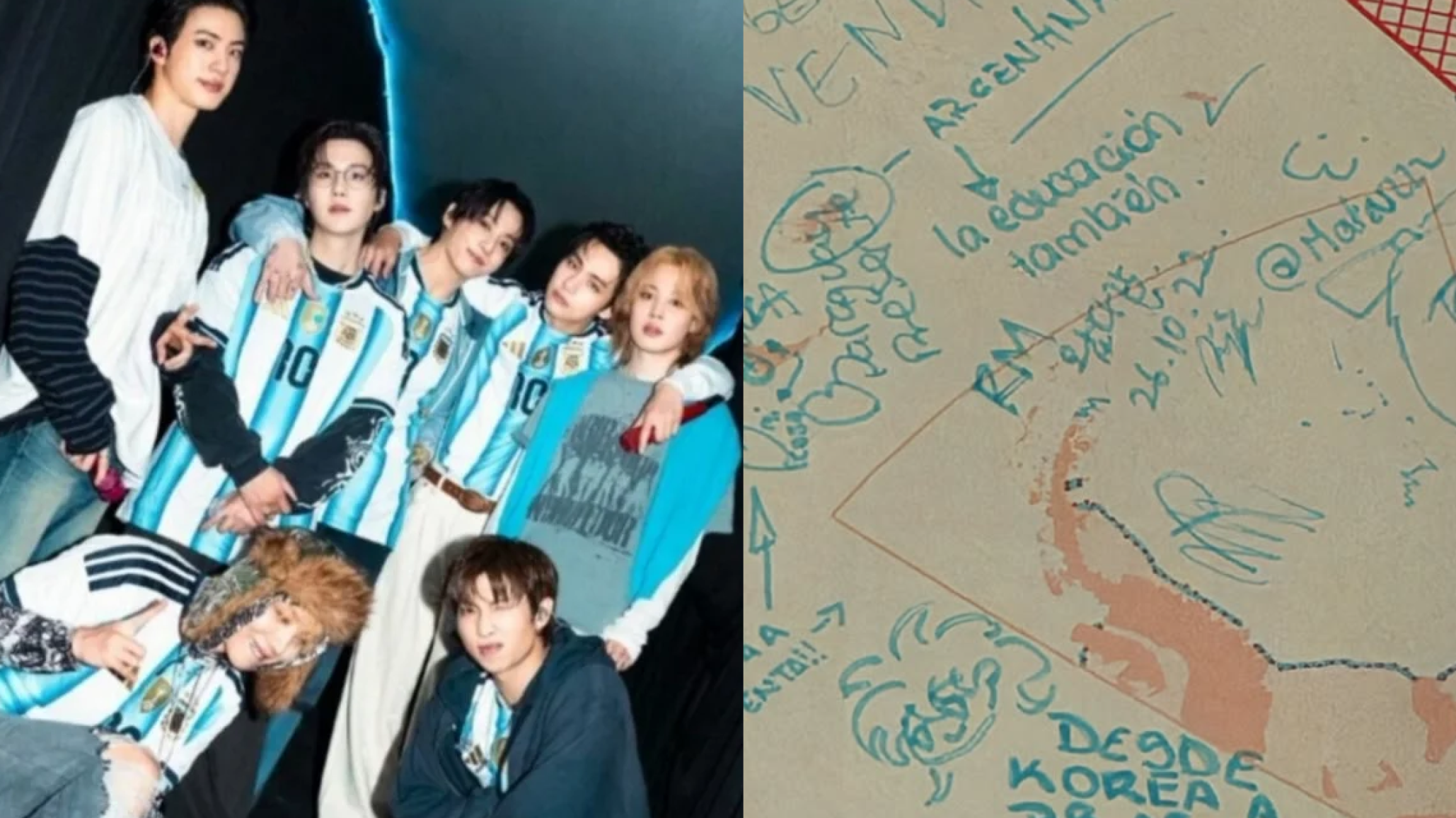 "Argentina Vendida": El revuelo digital tras la última publicación del líder de BTS sobre el país