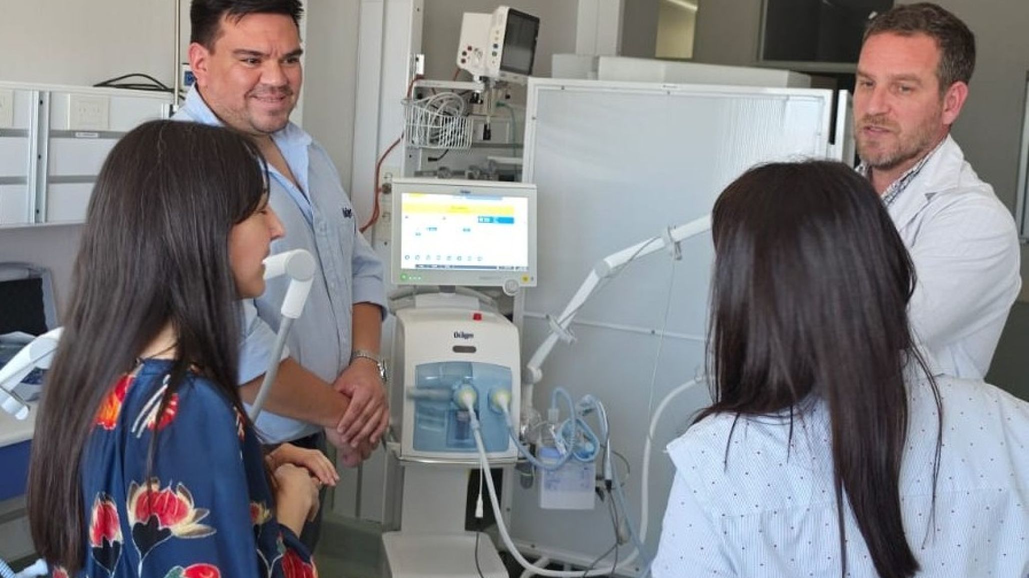 El Hospital María Humphreys incorporó un respirador de última generación para Neonatología