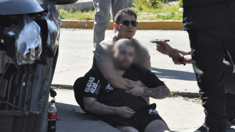 Comodoro: Salió de una cirugía de cerebro, chocó con su auto y terminó hospitalizado