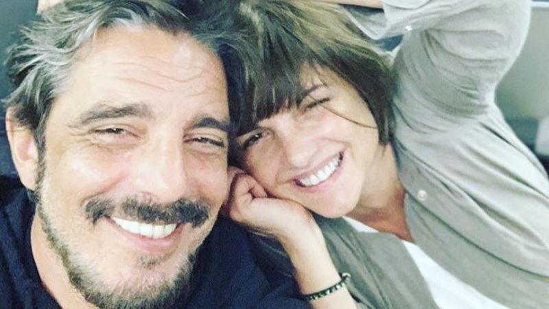 ¡Súper enamorados! Araceli González compartió una tierna foto junto a Fabián Mazzei