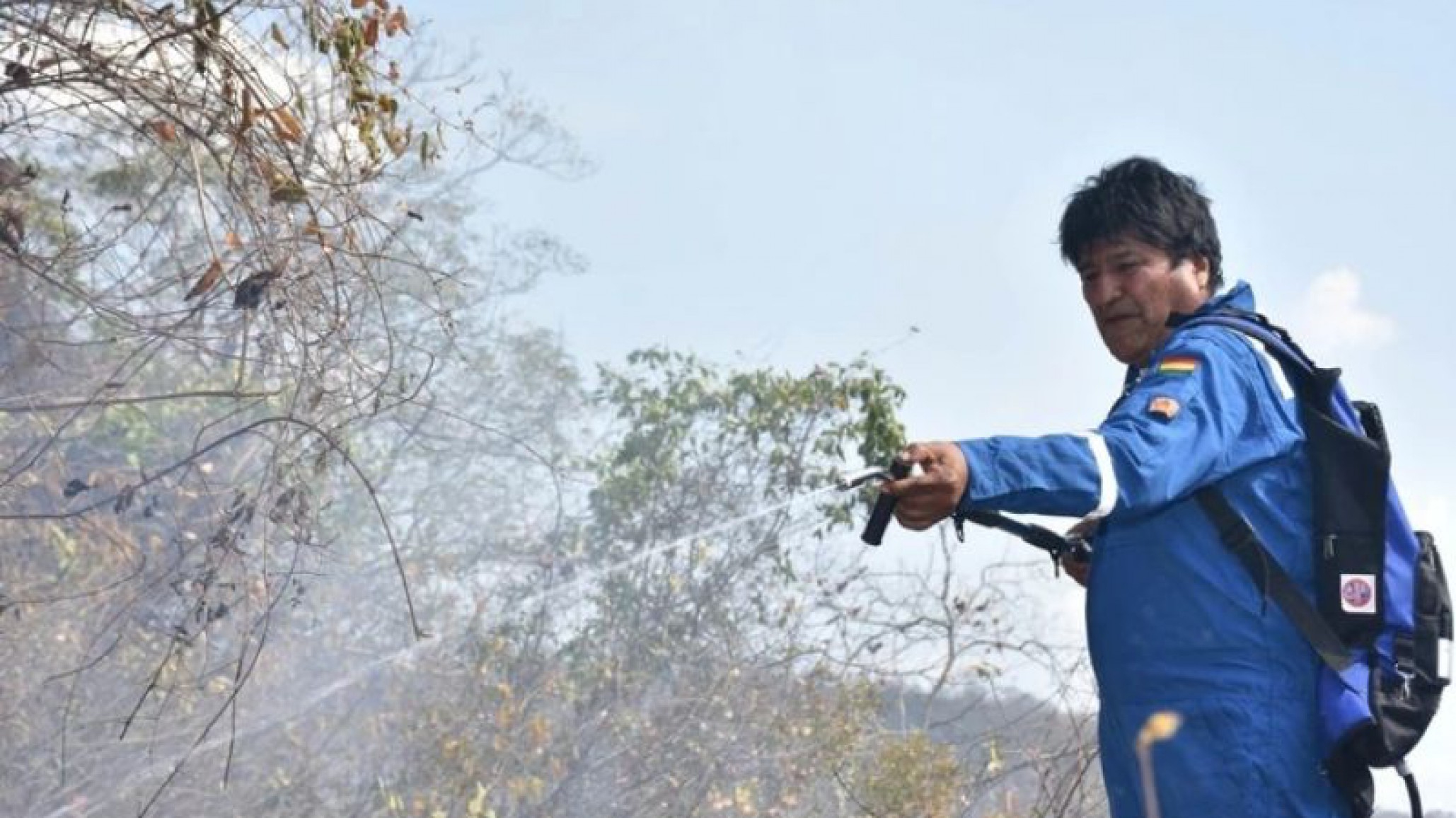 Los incendios en el Amazonas presionan también a Bolivia y a Evo Morales