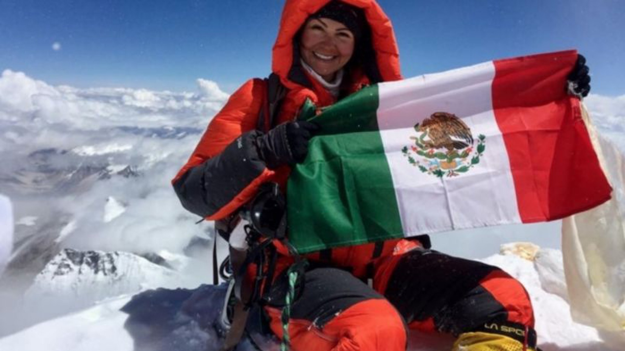La primera mujer en subir las cuatro montañas más altas del mundo es mexicana