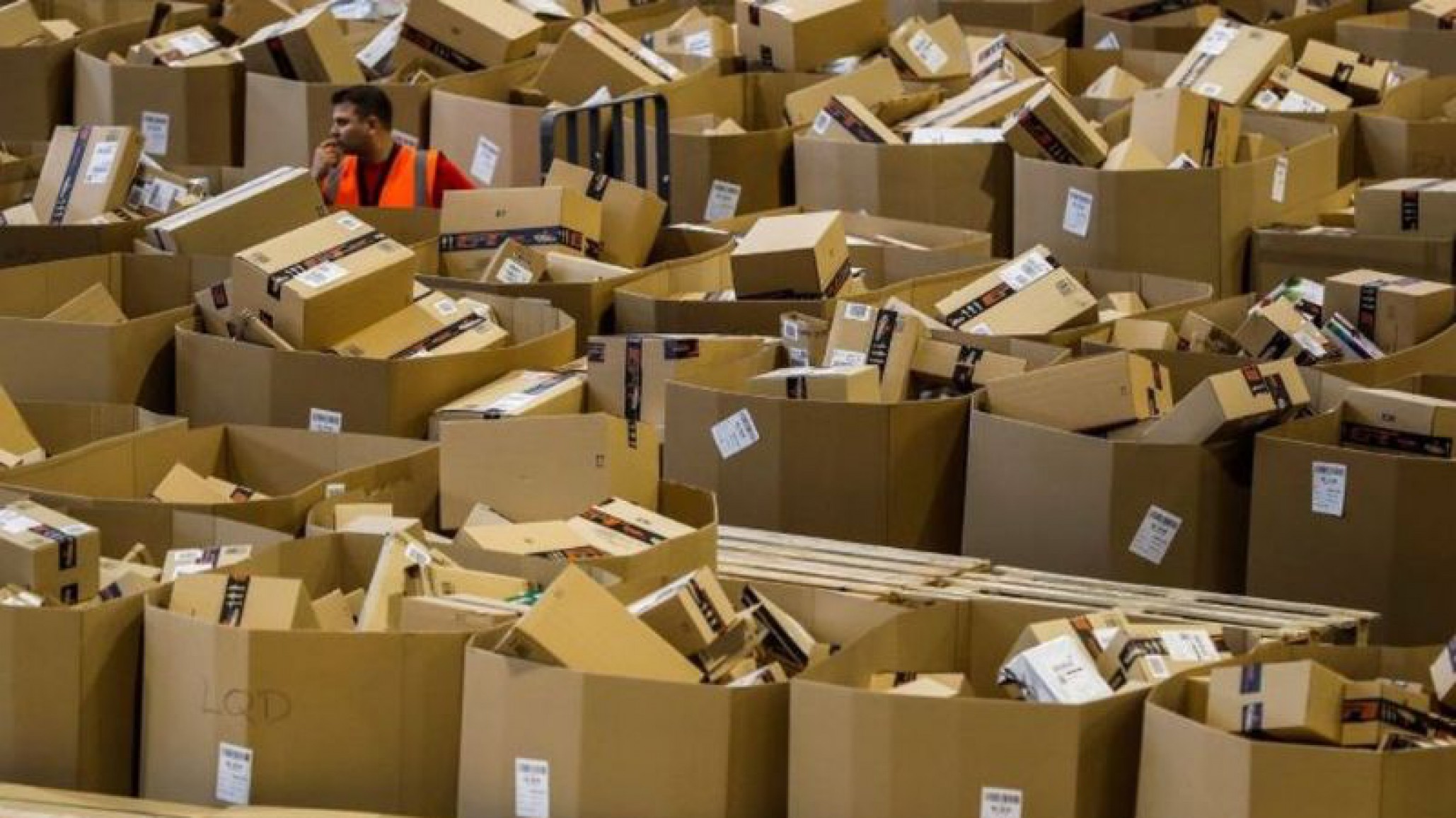 Joven estafa a Amazon devolviendo cajas llenas de tierra