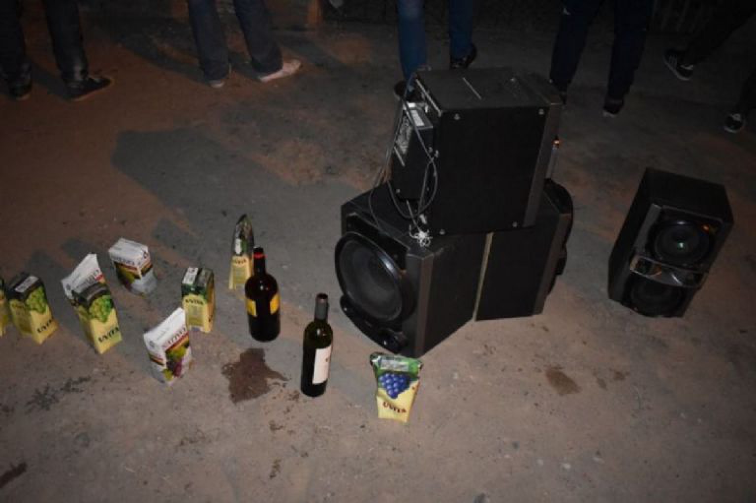 Santiago del Estero: en un recorrido de rutina, la policía sorprendió a un grupo de jóvenes en plena fiesta