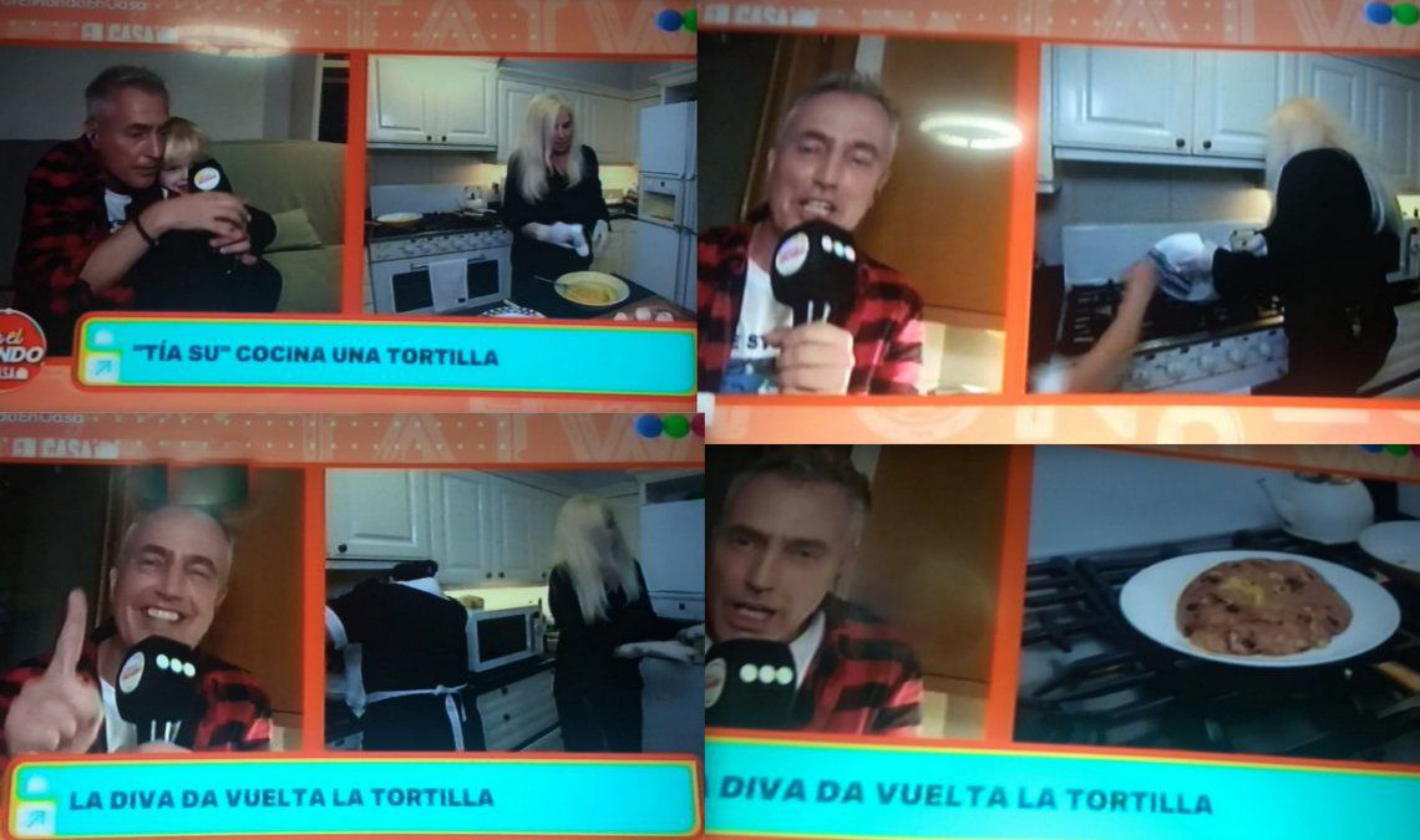 Susana Giménez hizo por primera vez tortilla ¿El resultado?