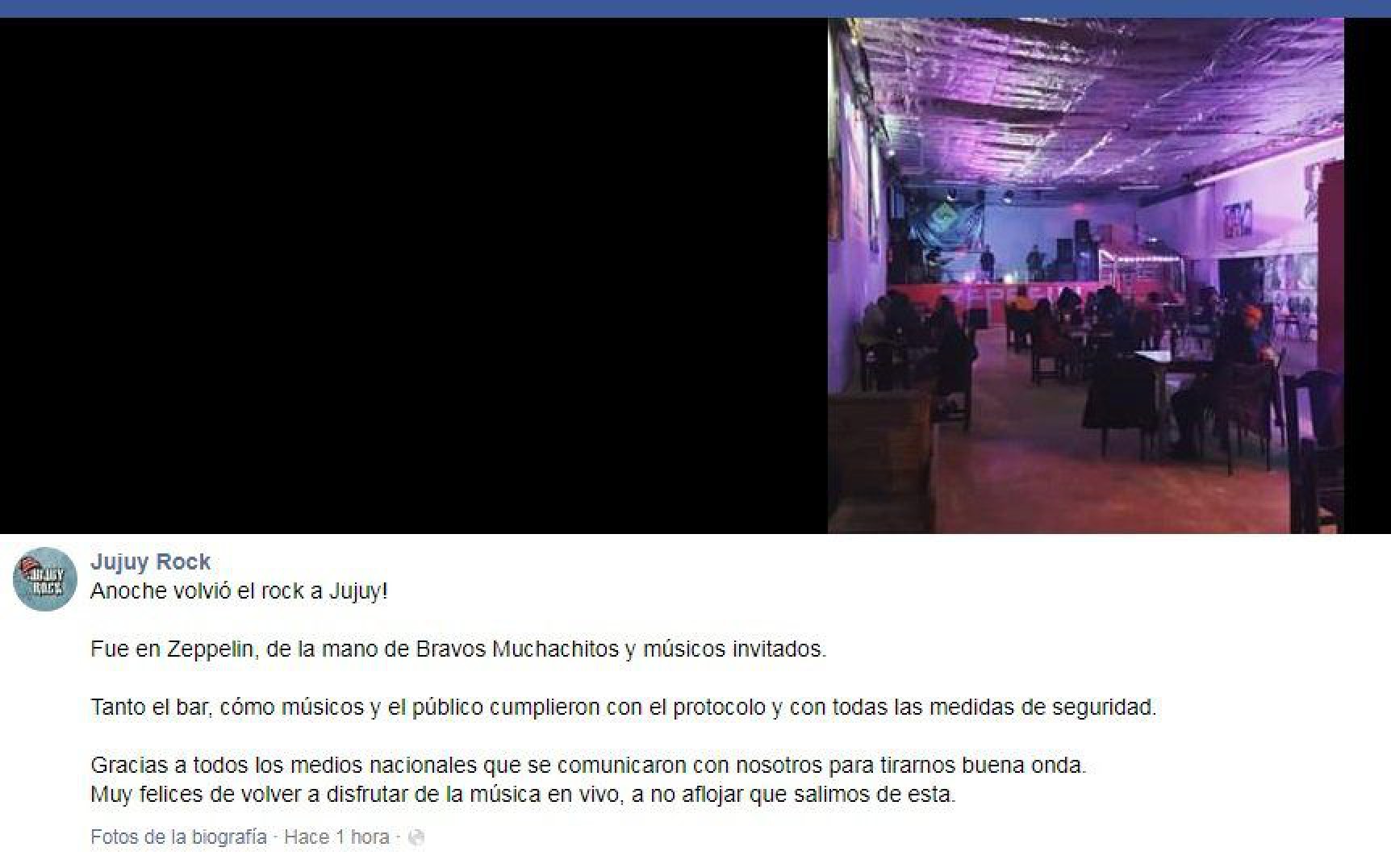 Jujuy: Protagonistas del primer recital de rock en Argentina con público