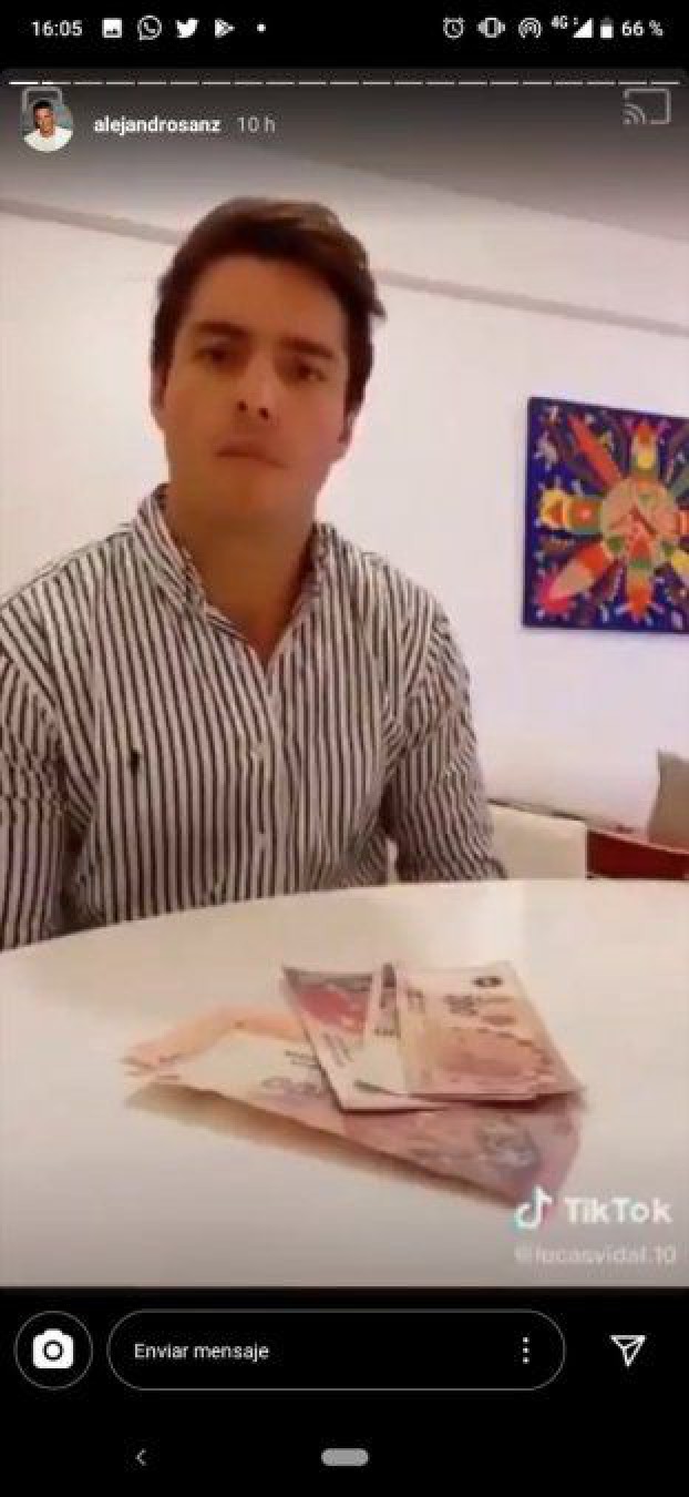 Alejandro Sanz compartió un Tik Tok: ”Te rascas las pelotas y te dan un subsidio”