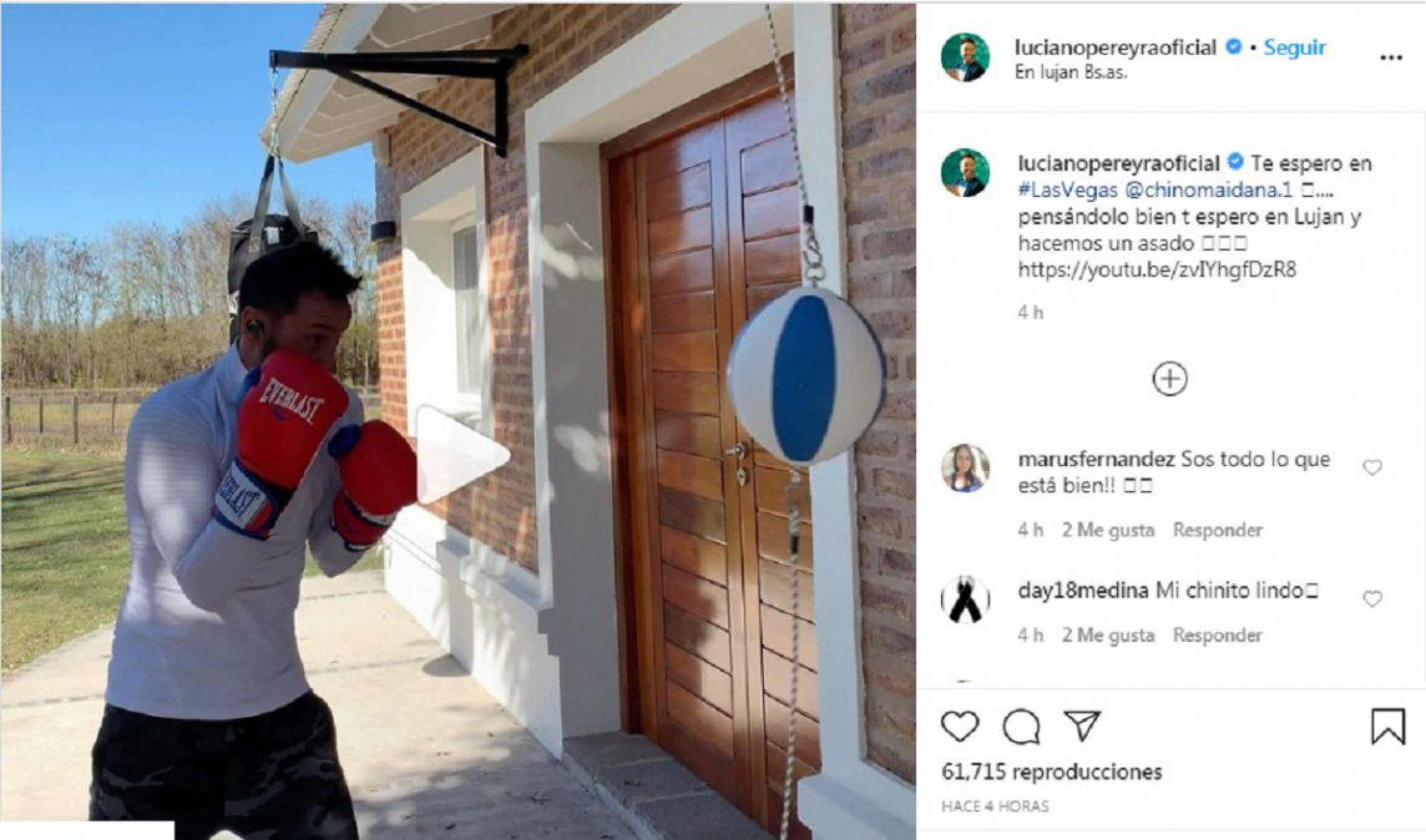 Luciano Pereyra desafió al Chino Maidana ¿se verán en el ring?