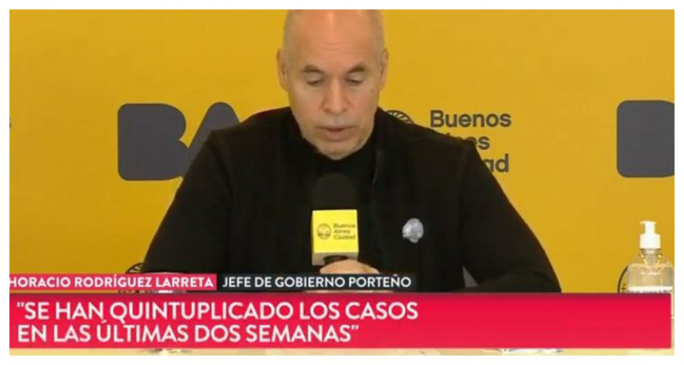 Larreta dijo que si los casos aumentan mucho, “tomaremos decisiones”