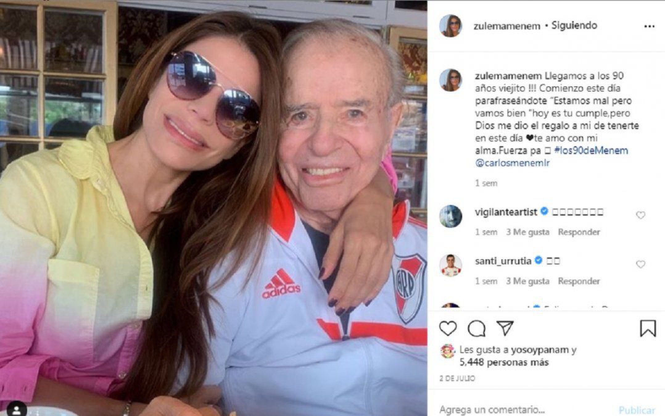 Zulema Menem sorprendió con su elongación ¿La viste?