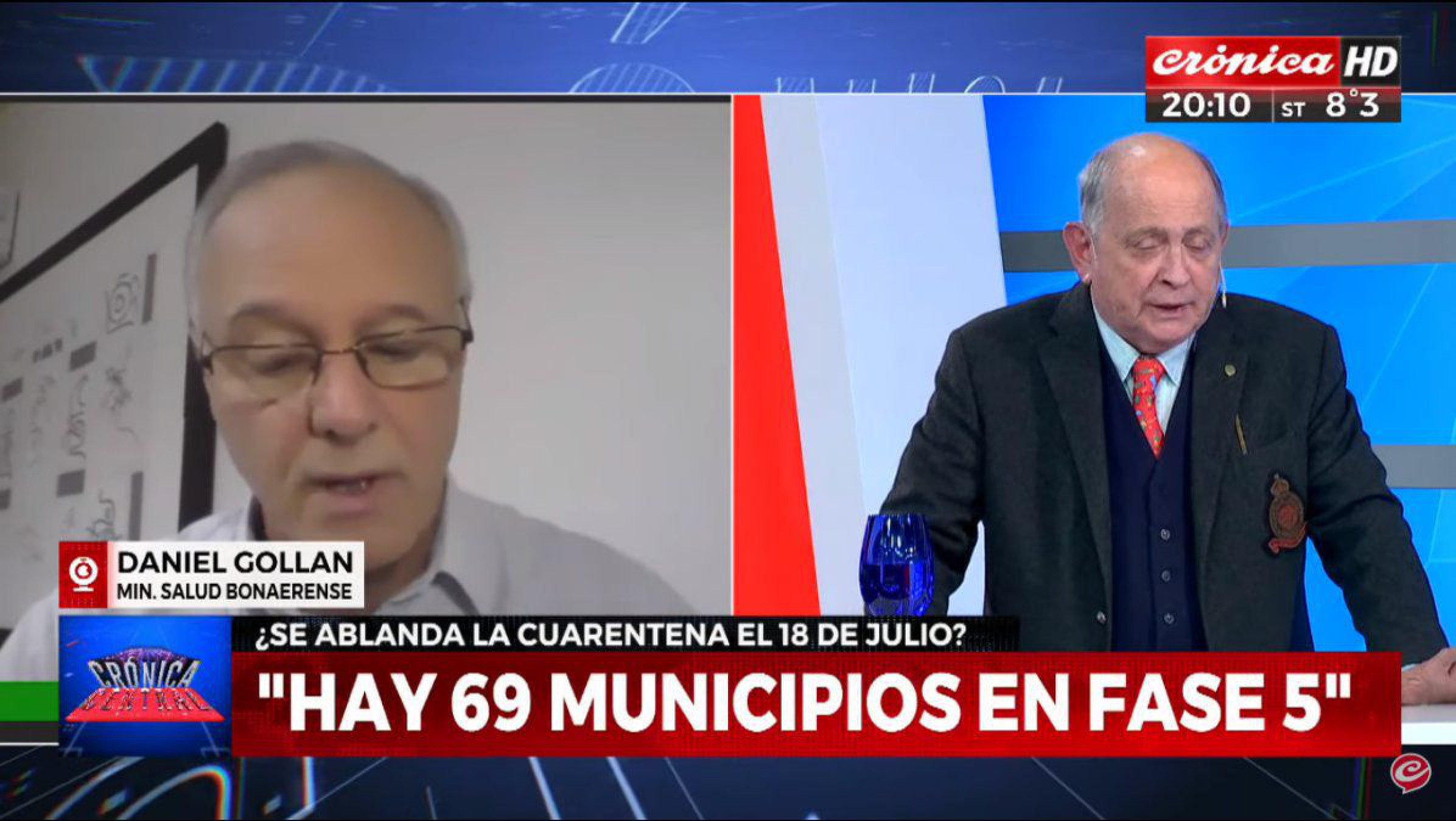 Daniel Gollán: “Estamos para seguir con cuidado”