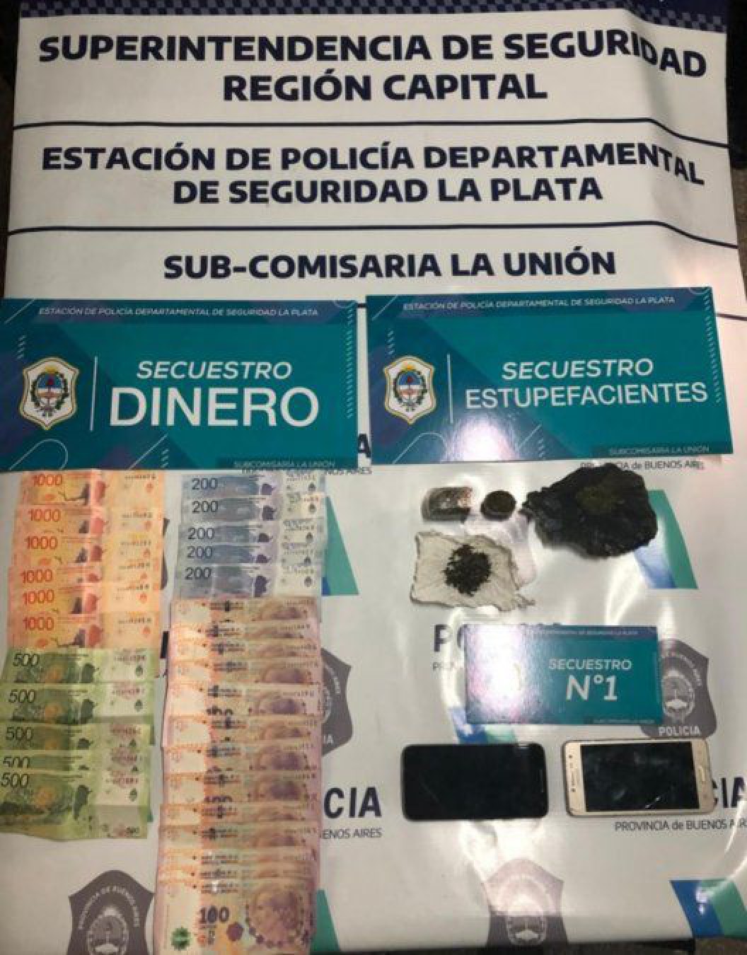 Penitenciario vendía marihuana en plena calle
