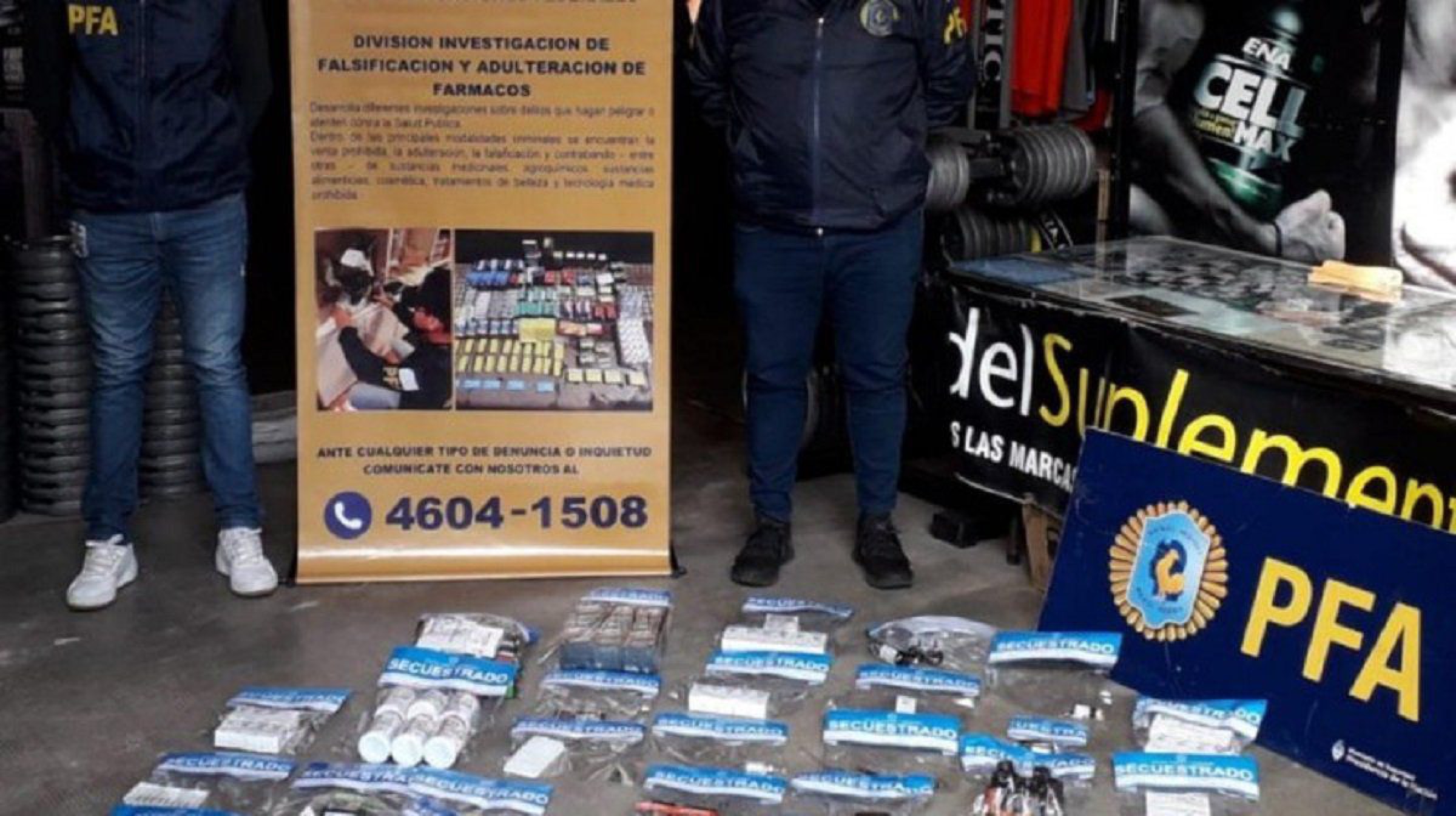 Policía Federal desbarató una banda que comercializaba medicamentos ilegales