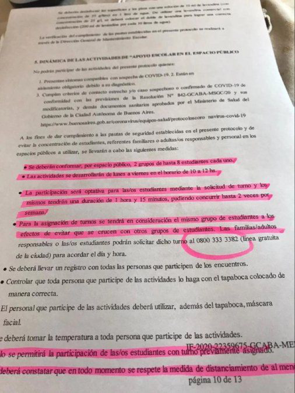 Gremios docentes responden a la propuesta de Rodríguez Larreta