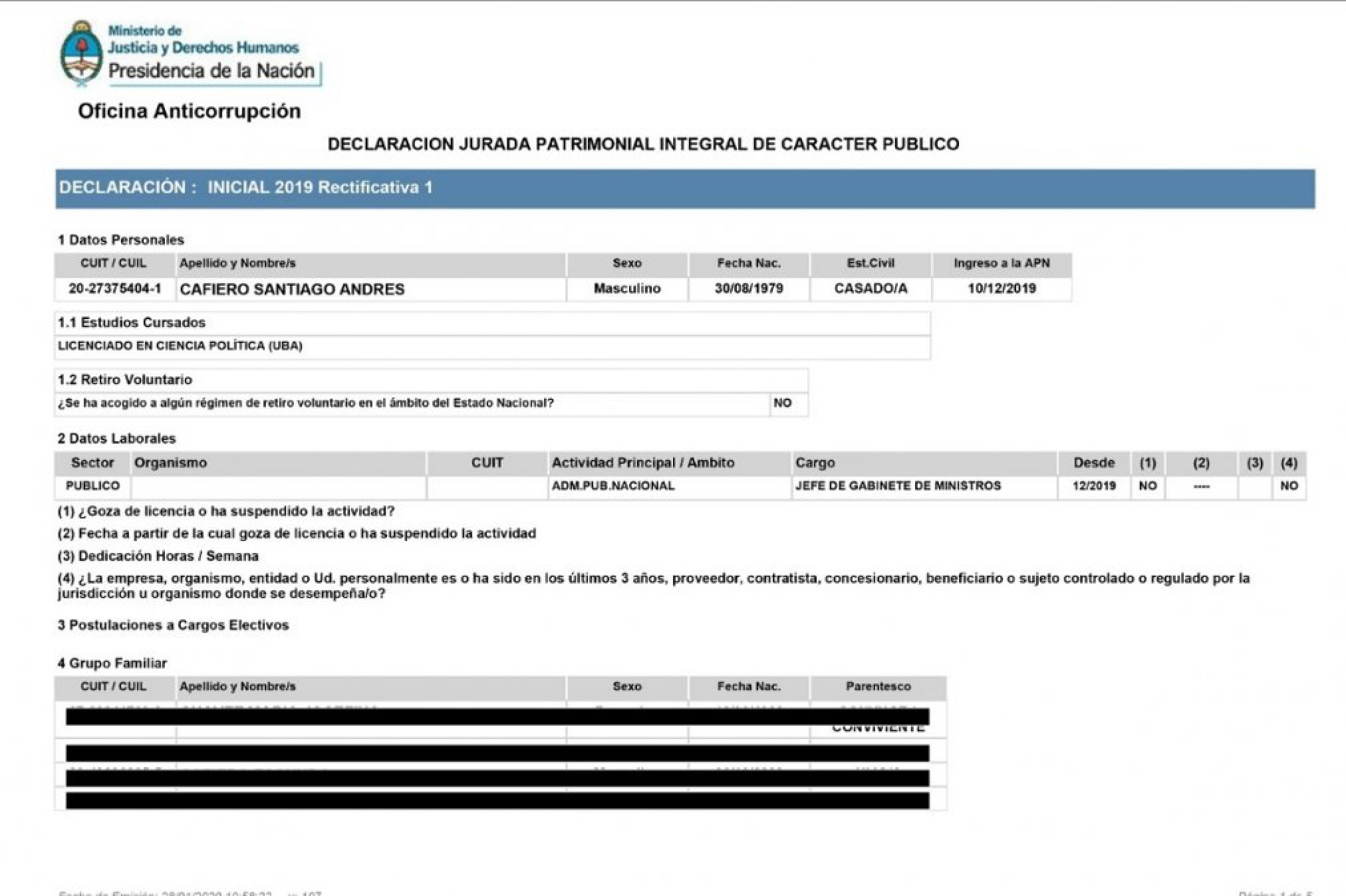 Cafiero: “Le pido a la oposición que deje de hacer política en formato de trolls”