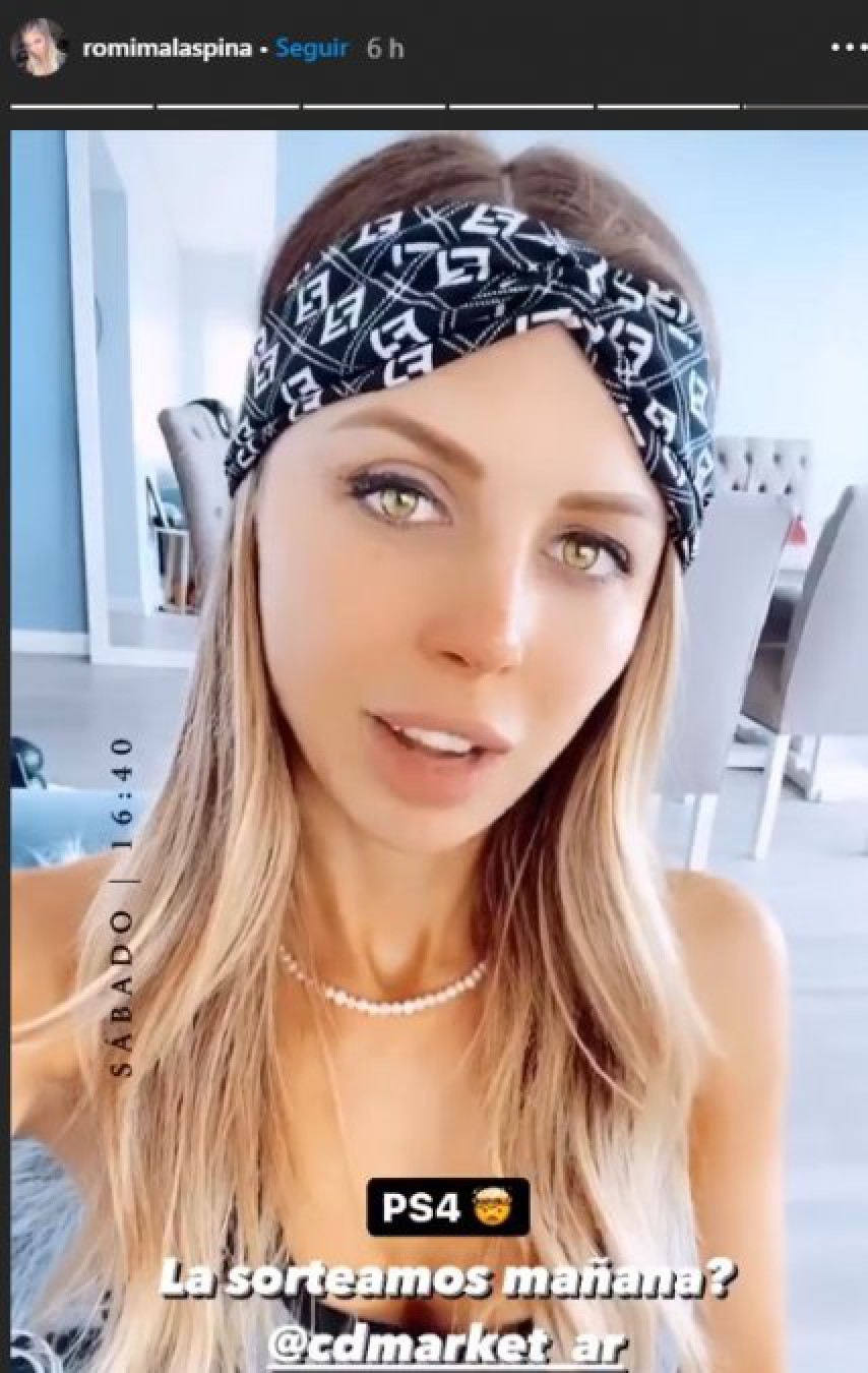 Romina Malaspina al natural hizo un compromiso ¿Qué?