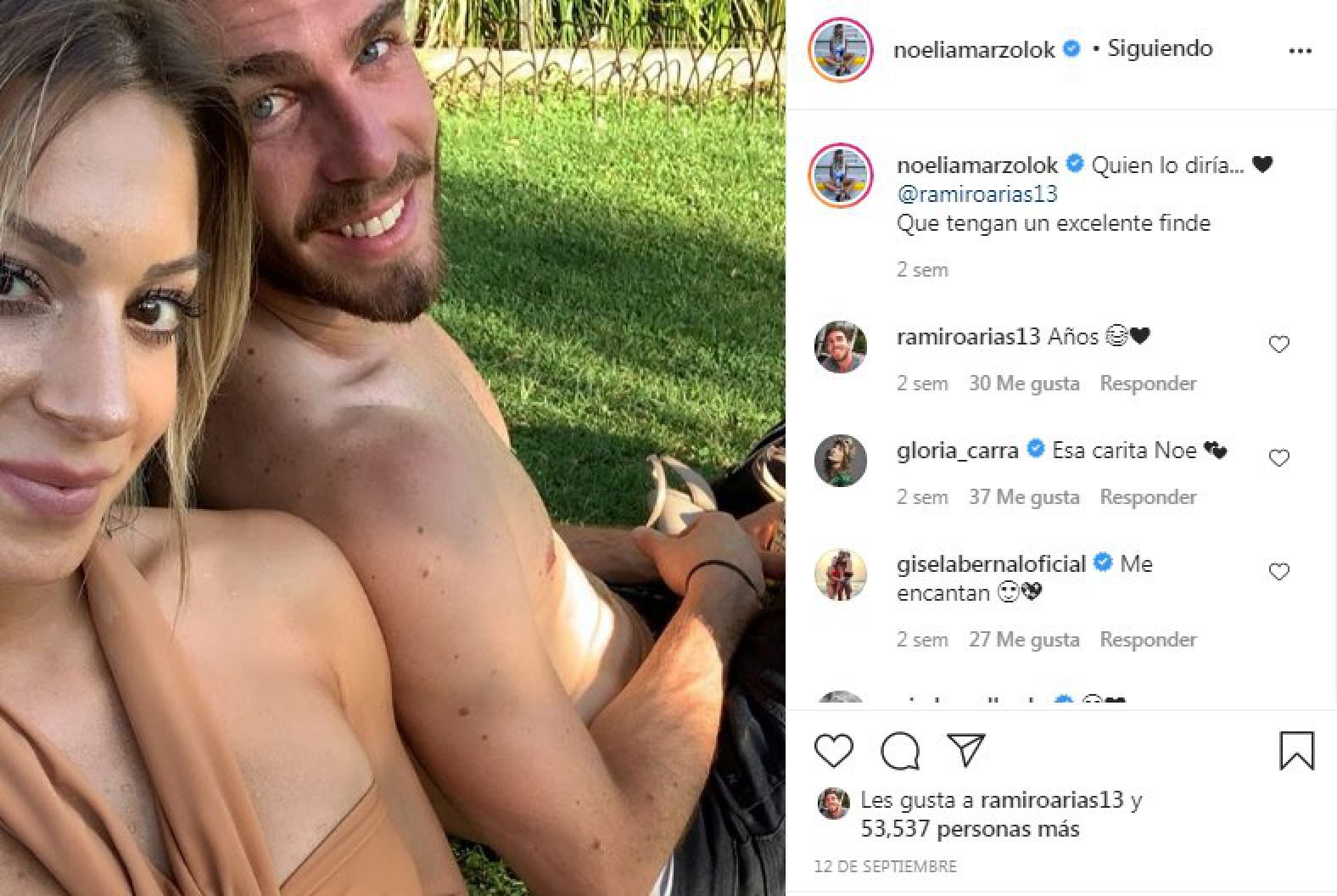 Noelia Marzol reveló cómo fue la propuesta de casamiento de su novio: “el anillo estaba en…”