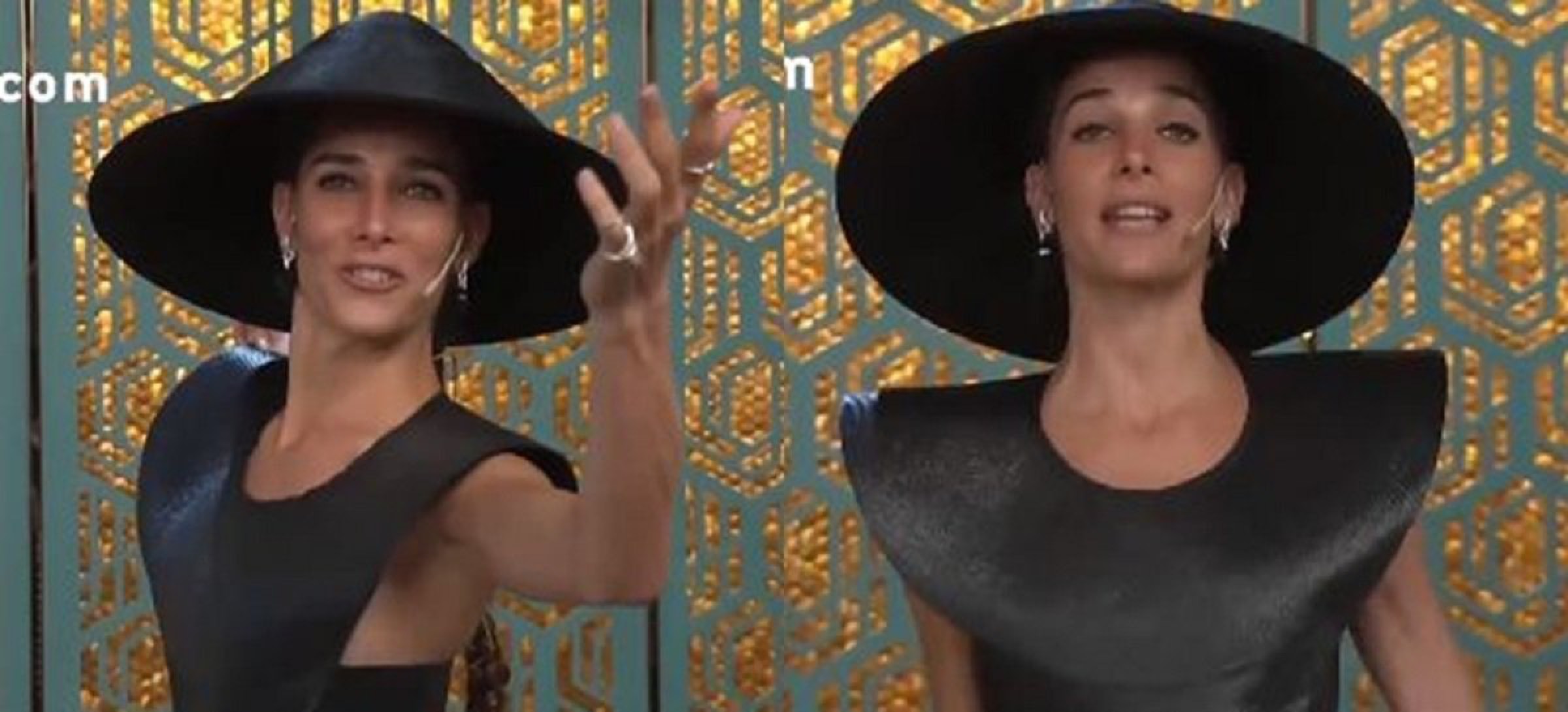 Juana Viale tendencia en las redes por un look oriental