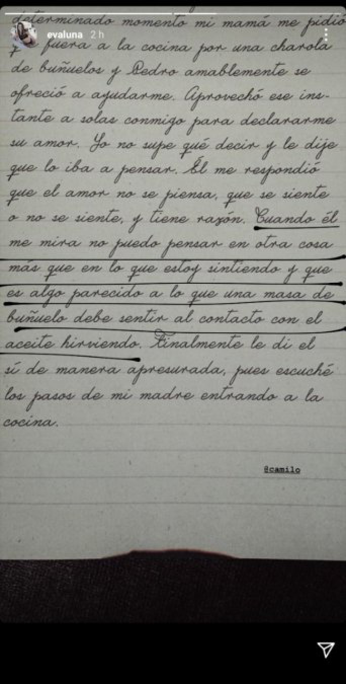 El sutil y romántico mensaje de Evaluna a Camilo: ”Cuando él me mira…”