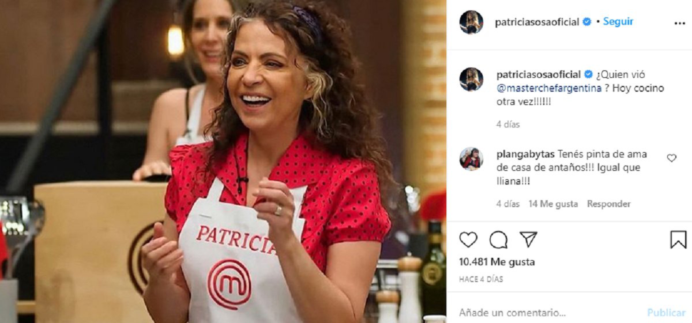 ¡Se hartó! Patricia Sosa sobre las mujeres que piropean a su pareja “Voy a ir a cag… a trompadas a alguna”
